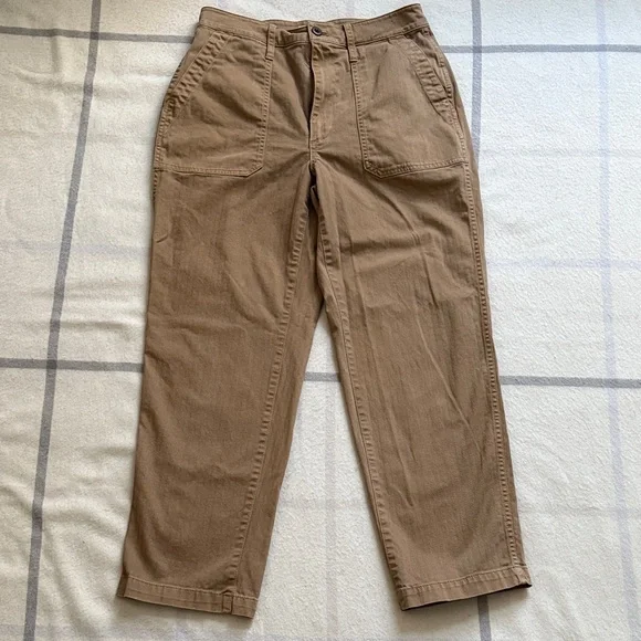 Madewell High Waisted Khaki Pants Size 29 - Picture 2 of 14